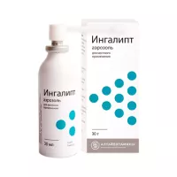 Ингалипт-АВ аэрозоль для местного применения 30 мл баллон 1 шт