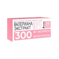 Валериана экстракт форте таблетки 600 мг 30 шт Amateg