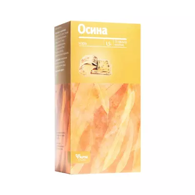 Осина кора 1,5 г фильтр-пакет 20 шт Фармгрупп