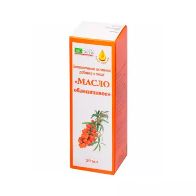 Облепиховое масло 50 мл флакон 1 шт Биотерра