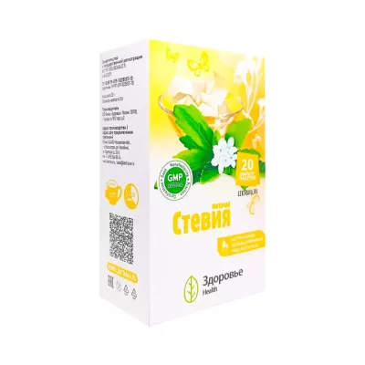 Фиточай Стевия 1 г фильтр-пакет 20 шт Здоровье Health