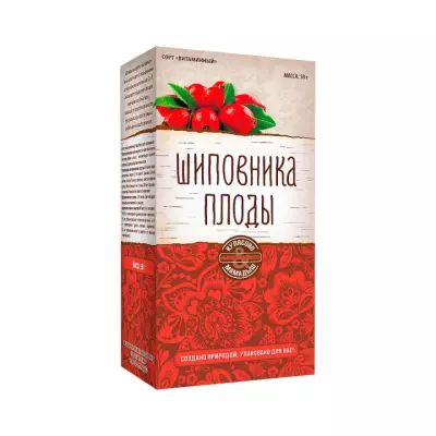 Плоды шиповника Кулясово & Мамадыш 50 г пачка 1 шт Парафарм