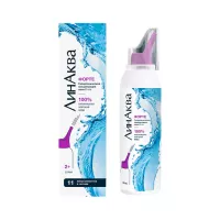 ЛинАква Форте средство для промывания и орошения полости носа для детей и взрослых 150 мл аэрозоль 1 шт