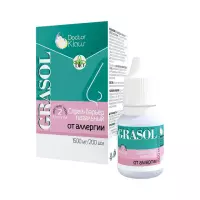 Grasol спрей-барьер назальный от аллергии 1,5 г флакон 200 доз