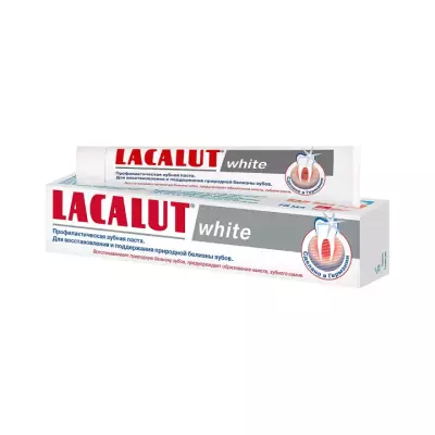 Lacalut White зубная паста 75 мл туба 1 шт
