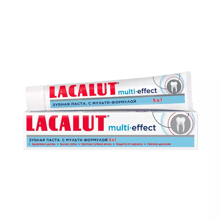 Lacalut Multi-effect зубная паста 75 мл туба 1 шт