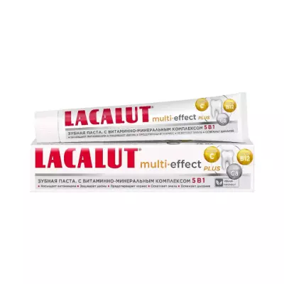 Lacalut Multi-effect Plus зубная паста 75 мл туба 1 шт