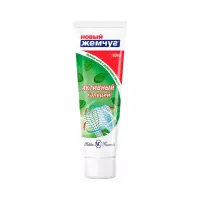 Новый Жемчуг с легким ароматом мяты зубная паста 100 мл туба 1 шт
