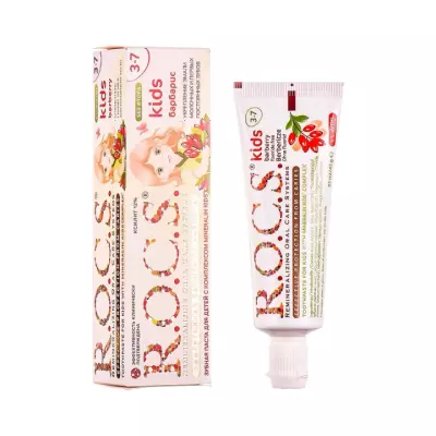 R.O.C.S Kids Барбарис зубная паста детская 45 г туба 1 шт