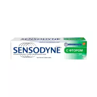 Sensodyne с фтором зубная паста 50 мл туба 1 шт