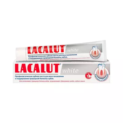 Lacalut White зубная паста 50 мл туба 1 шт