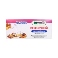 Фиточай №24 Печеночный 1,5 г фильтр-пакет 20 шт Доктор Плюс