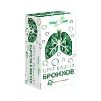 Фиточай Друг ваших бронхов 1,5 г фильтр-пакет 20 шт Целебная поляна