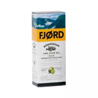 Фьорд Норвежский рыбий жир из печени трески лимон жидкость 200 мл флакон 1 шт