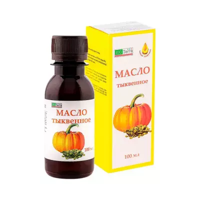 Тыквенное масло 100 мл флакон 1 шт Биотерра