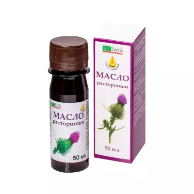 Расторопши масло 50 мл флакон 1 шт Биотерра