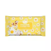 Lavan салфетки влажные детские с ароматом ромашки 15 шт
