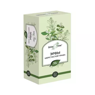 Эрвы шерстистой трава сырье растительное 35 г пачка 1 шт Целебная поляна