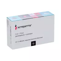 Эстеретта 3 мг+15 мг таблетки покрытые пленочной оболочкой 28 шт