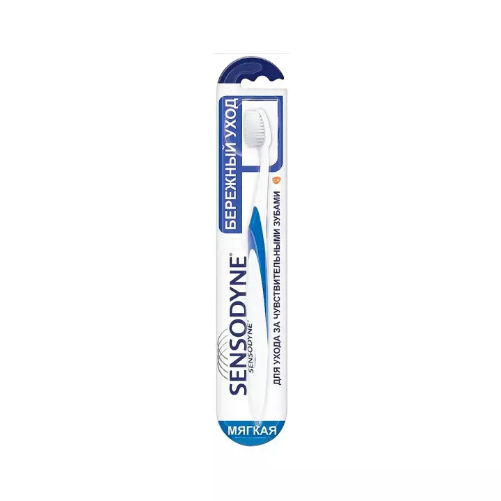 Sensodyne Бережный Уход зубная щетка мягкая 1 шт