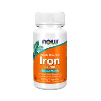Железо двойной силы 36 мг капсулы 450 мг 90 шт NOW