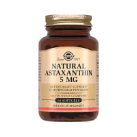Астаксантин 5 мг из микроводоросли капсулы 255 мг 60 шт Solgar