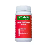 Ресвератрол с натуральными экстрактами растений по технологии LTVE 100 мг капсулы 325 мг 30 шт Vidamin Extra