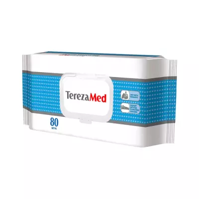 TerezaMed салфетки влажные с кремовым эффектом 80 шт
