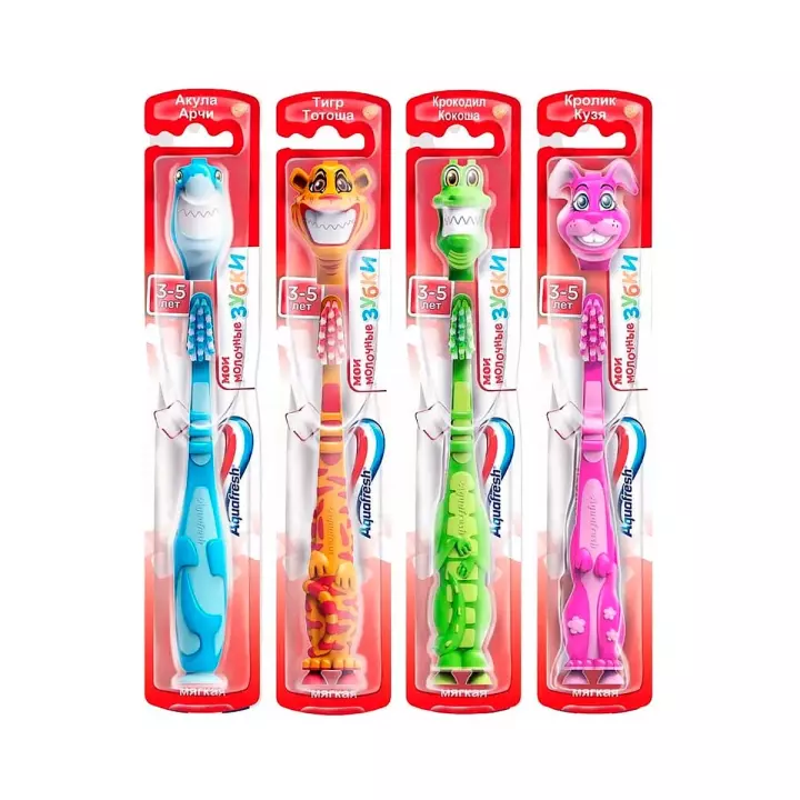 Aquafresh Мои молочные зубки зубная щетка детская 1 шт