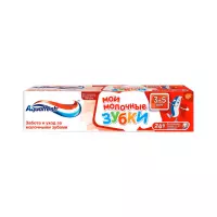 Aquafresh Мои молочные зубки зубная паста детская 50 мл туба 1 шт