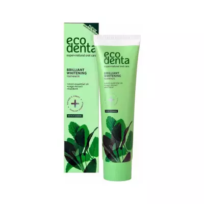 Ecodenta Brilliant Whitening зубная паста 100 мл туба 1 шт