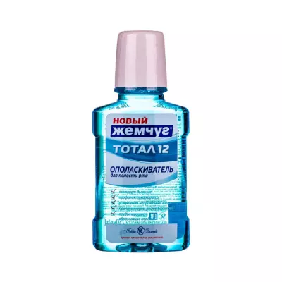 Новый Жемчуг Тотал 12 ополаскиватель для полости рта 250 мл флакон 1 шт