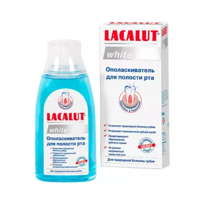 Lacalut White ополаскиватель для полости рта 300 мл флакон 1 шт