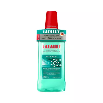 Lacalut Anti-cavity ополаскиватель для полости рта 500 мл флакон 1 шт