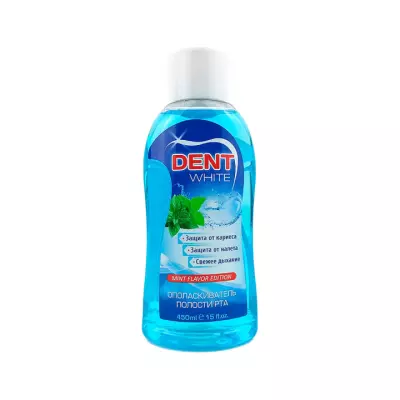 Дент Вайт ополаскиватель для полости рта 450 мл флакон 1 шт