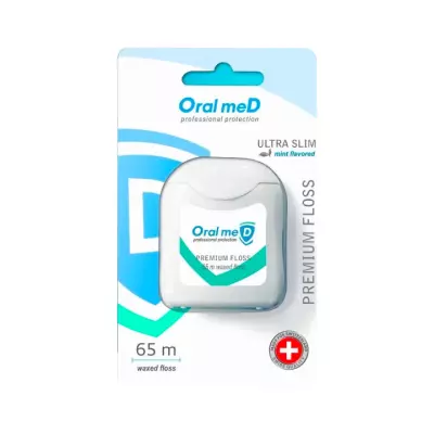 Oral Med №1 Ultra Slim зубная нить 65 м 1 шт