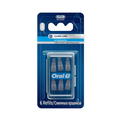 Oral-B Pro-Expert Clinic Line ершики межзубные конические 6 шт