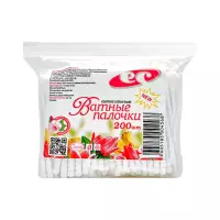 Палочки ватные косметические со спиралевидным намотом 200 шт Емельянъ Савостинъ