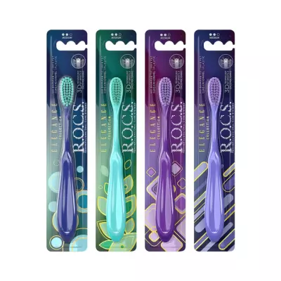 R.O.C.S. Elegance зубная щетка средней жесткости 1 шт