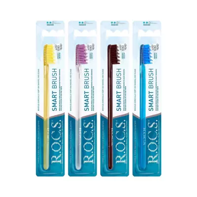 R.O.C.S. Модельная зубная щетка средней жесткости 1 шт