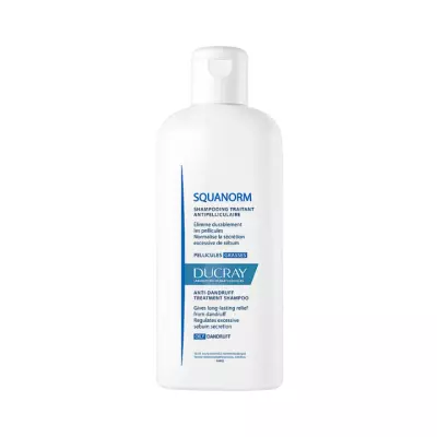Ducray Squanorm шампунь против жирной перхоти с длительным эффектом 200 мл 1 шт