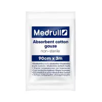 Отрез марлевый медицинский нестерильный 300х90 cм 1 шт Medrull