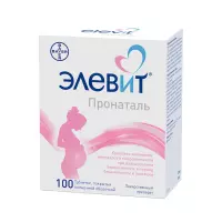 Элевит Пронаталь таблетки покрытые пленочной оболочкой 100 шт