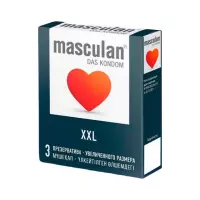 Masculan XXL презервативы из натурального латекса увеличенного размера 3 шт