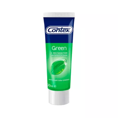 Contex Green интимный гель-смазка c экстрактом зеленого чая туба 30 мл 1 шт
