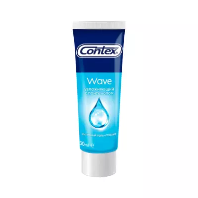 Contex Wave интимный гель-смазка увлажняющий с пантенолом туба 30 мл 1 шт