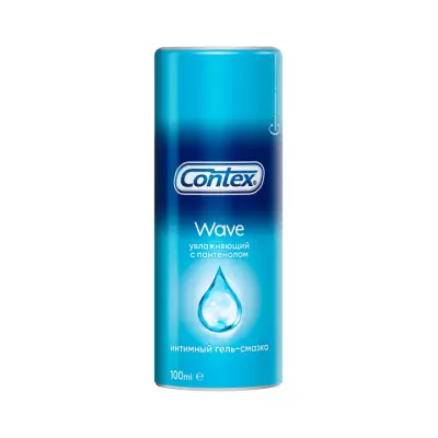 Contex Wave интимный гель-смазка увлажняющий с пантенолом флакон 100 мл 1 шт