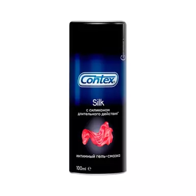 Contex Silk интимный гель-смазка с силиконом флакон 100 мл 1 шт