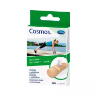 Cosmos Sport пластырь нестерильный 1,9х7,2 см 20 шт Hartmann