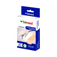 Бимед Classic пластырь влагостойкий пористый цвета кожи 2х7 см 10 шт
